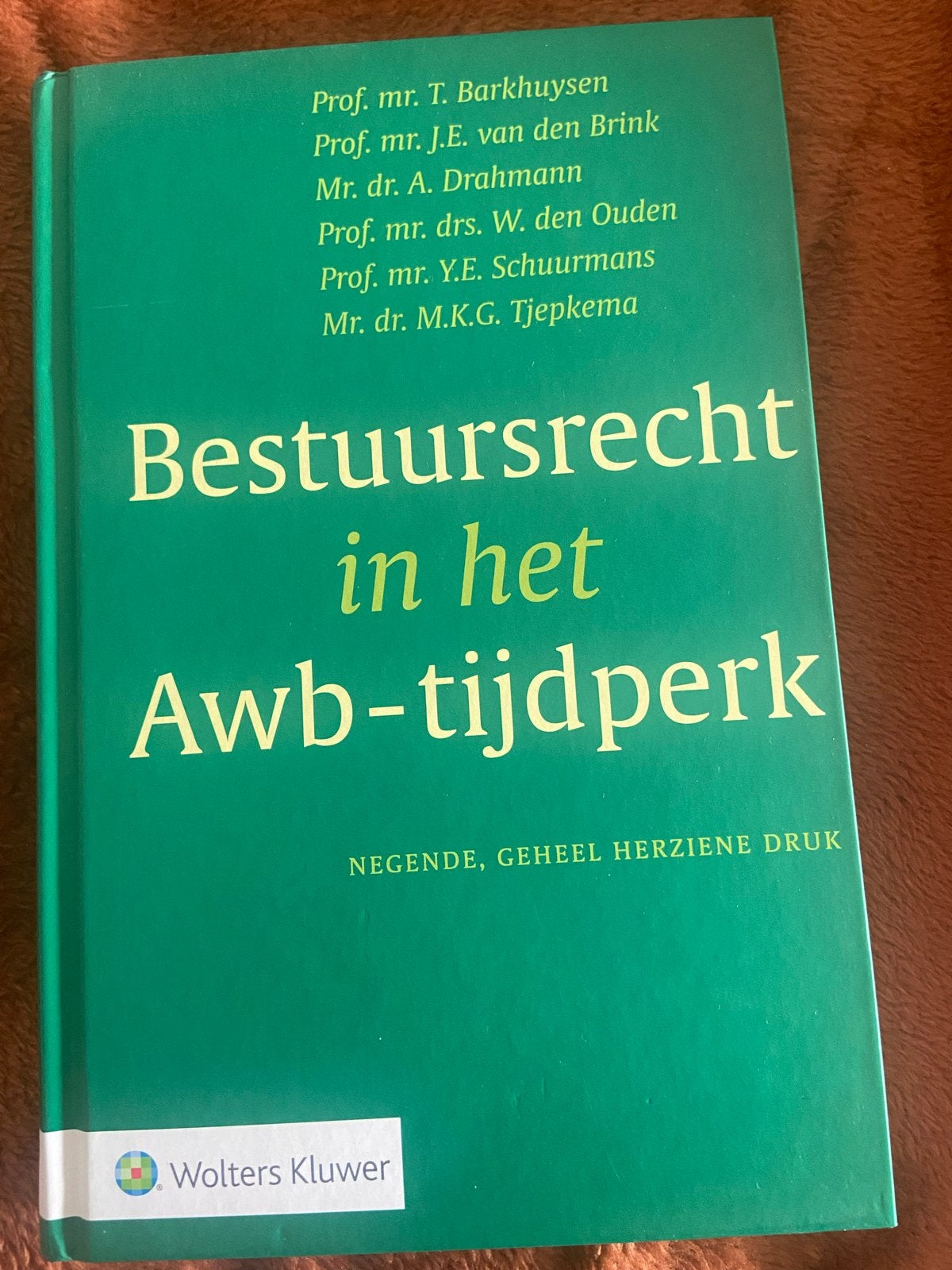 Bestuursrecht in het Awb-tijdperk - 9e druk, Boeken, Ophalen of Verzenden, Gamma, Zo goed als nieuw, HBO