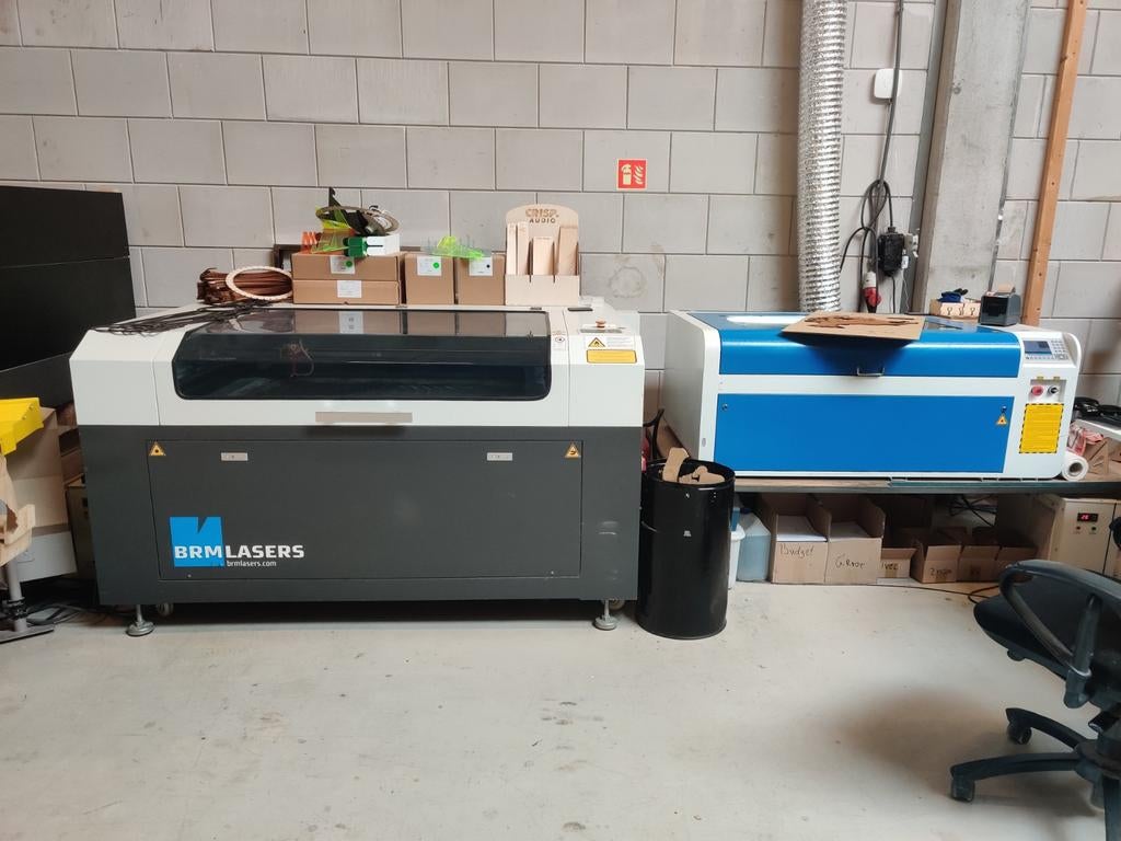 BRM lasersnijder 150W 1400*900mm, Ophalen, Zo goed als nieuw