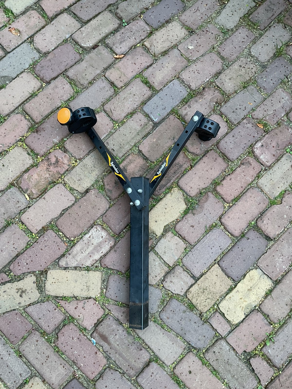 Spinder bovenbouw frameklem - klem frame fiets fietsendrager, Ophalen of Verzenden, Zo goed als nieuw, Fietsendrager-accessoire