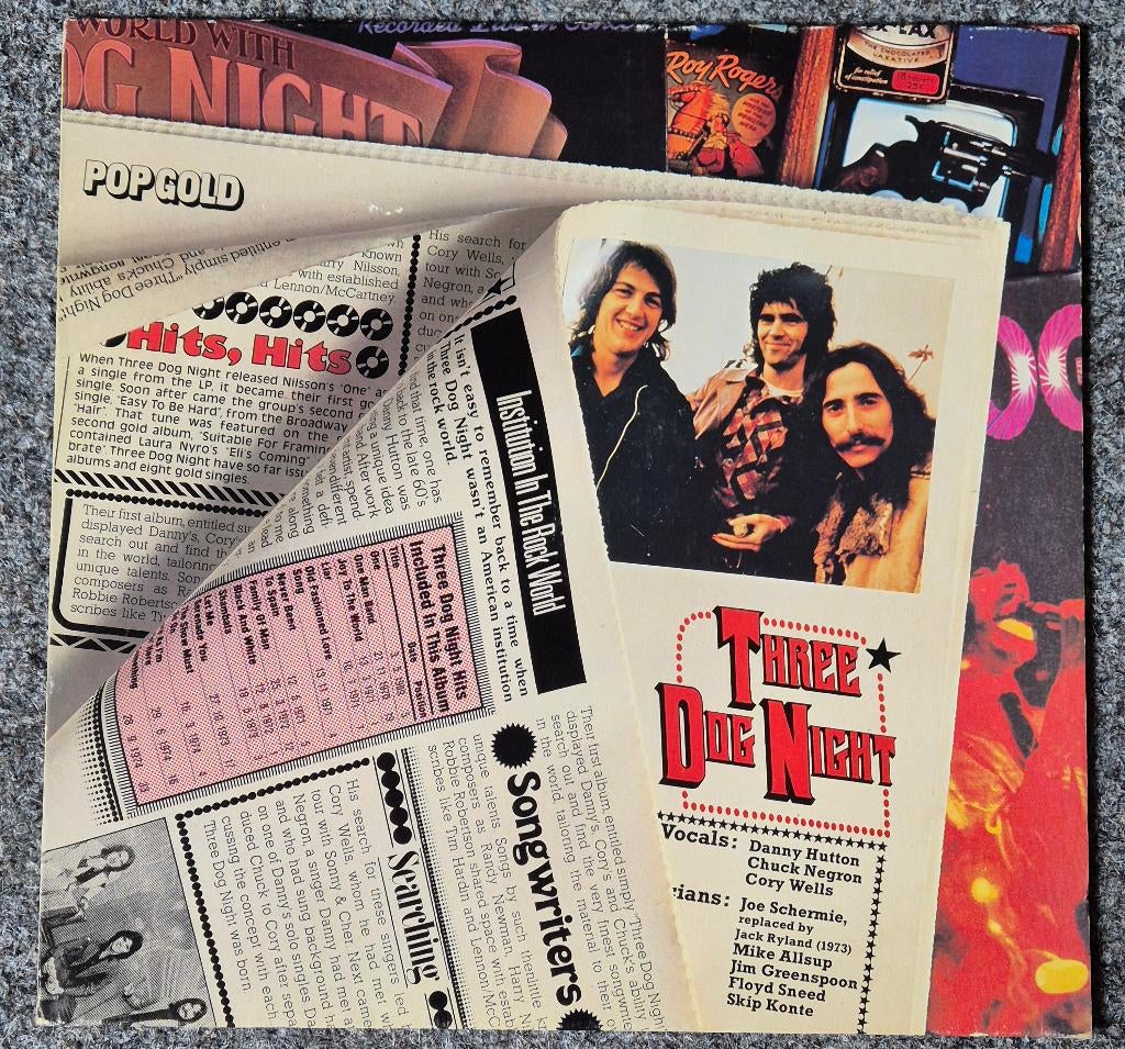 Three Dog Night – Pop Gold, Ophalen of Verzenden, Gebruikt, 12 inch