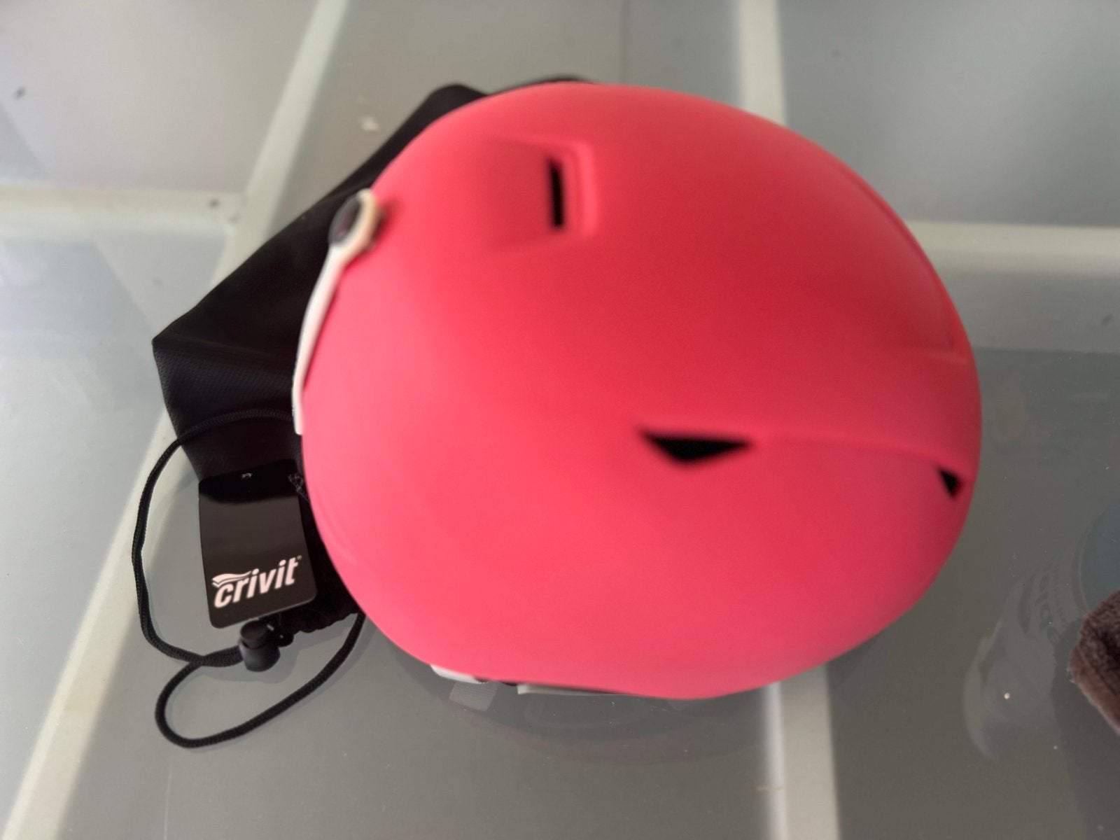 Roze skihelm Crivit L-XL (52-55 cm) zo goed als nieuw, Ophalen of Verzenden, Nieuw