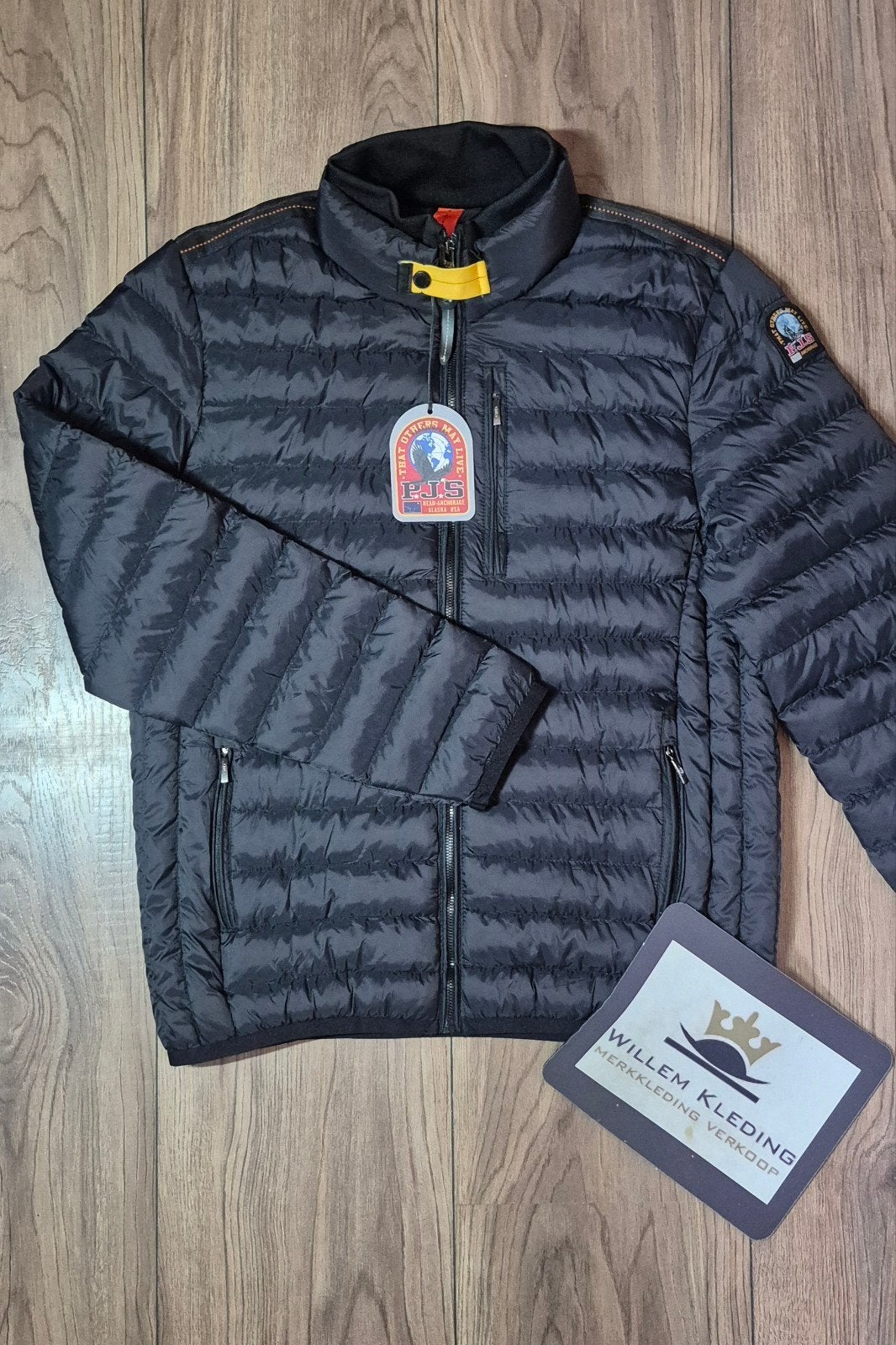 Parajumpers Ugo herfstjas zwart en donkerblauw, Verzenden, Nieuw, Overige maten, Zwart