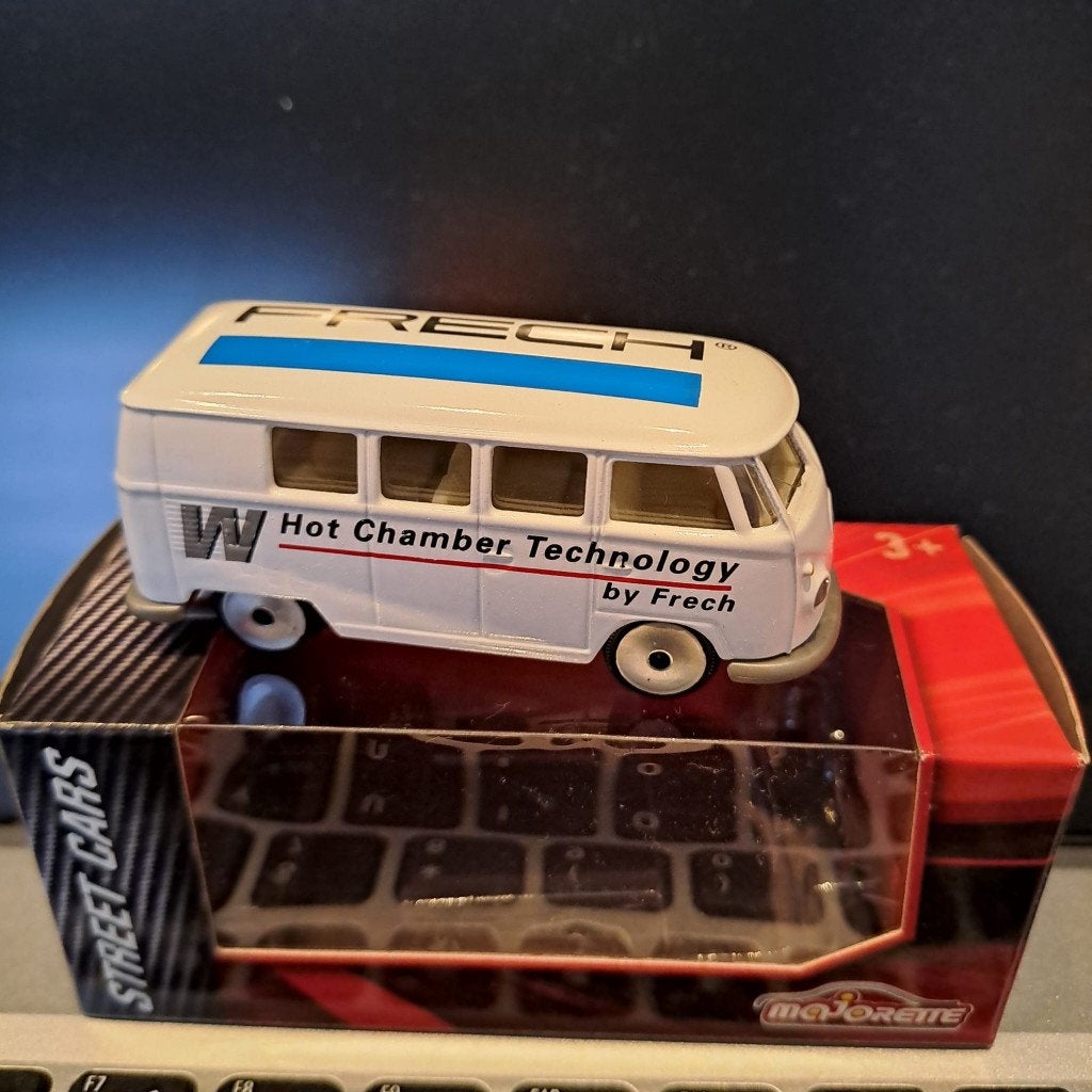 Majorette, Volkswagen T1 Bus, " Hot Chamber Technology", Ophalen of Verzenden, Nieuw, Auto
