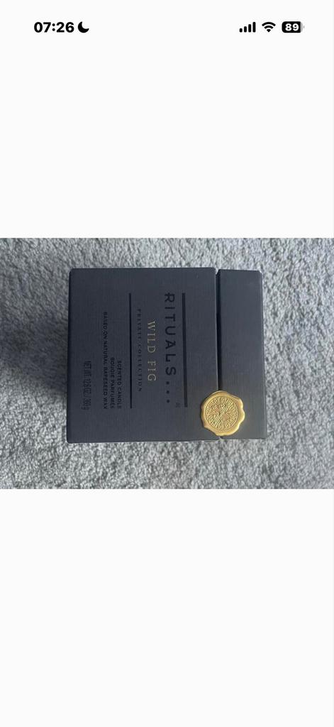 Rituals Wild Fig Geurkaars - Private Collection, Overige materialen, Zwart, Nieuw, Ophalen of Verzenden