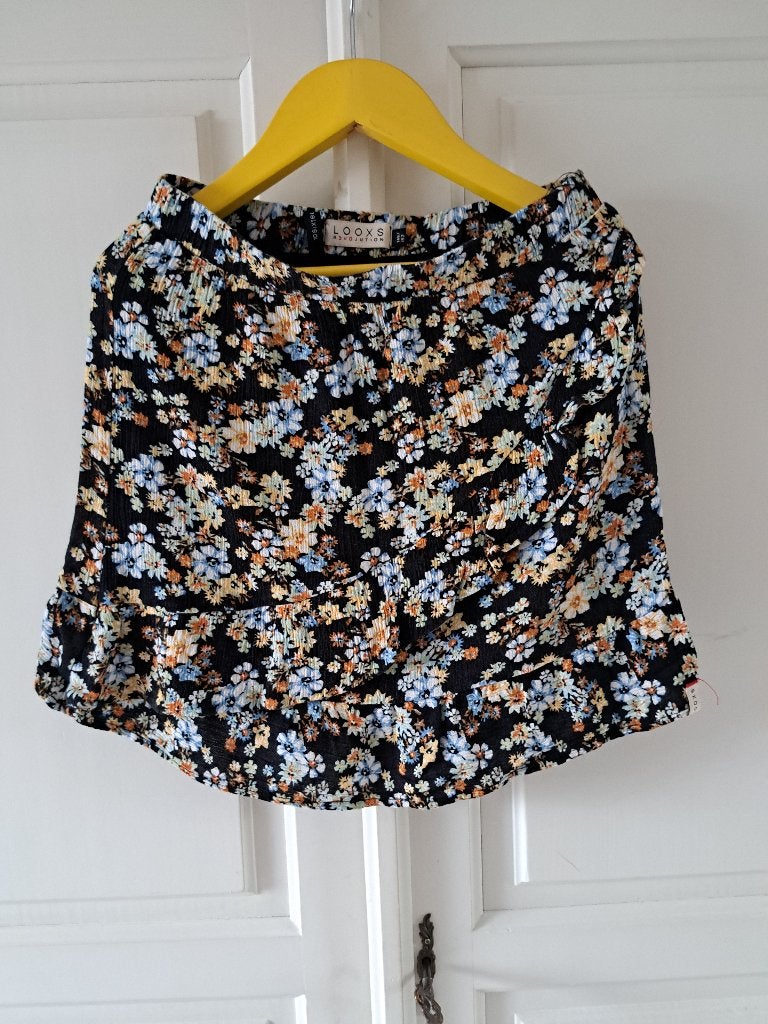 gebloemd rokje (Looxs Revolution) 146/152, Looxs Revulation, Meisje, Ophalen of Verzenden, Zo goed als nieuw