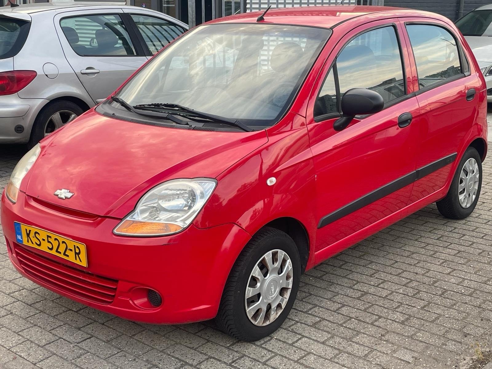 Chevrolet Matiz 0.8 2009 Rood, Voorwielaandrijving, Bedrijf, 3 cilinders, Geïmporteerd