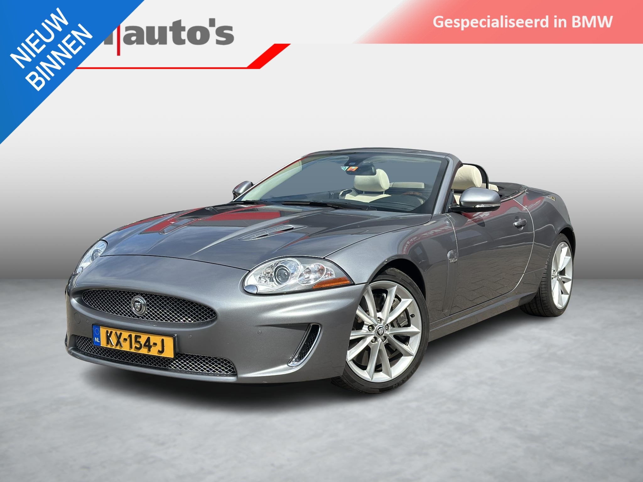 Jaguar XKR 5.0 V8 S/C Convertible, Auto's, Euro 5, Achterwielaandrijving, Gebruikt, 8 cilinders