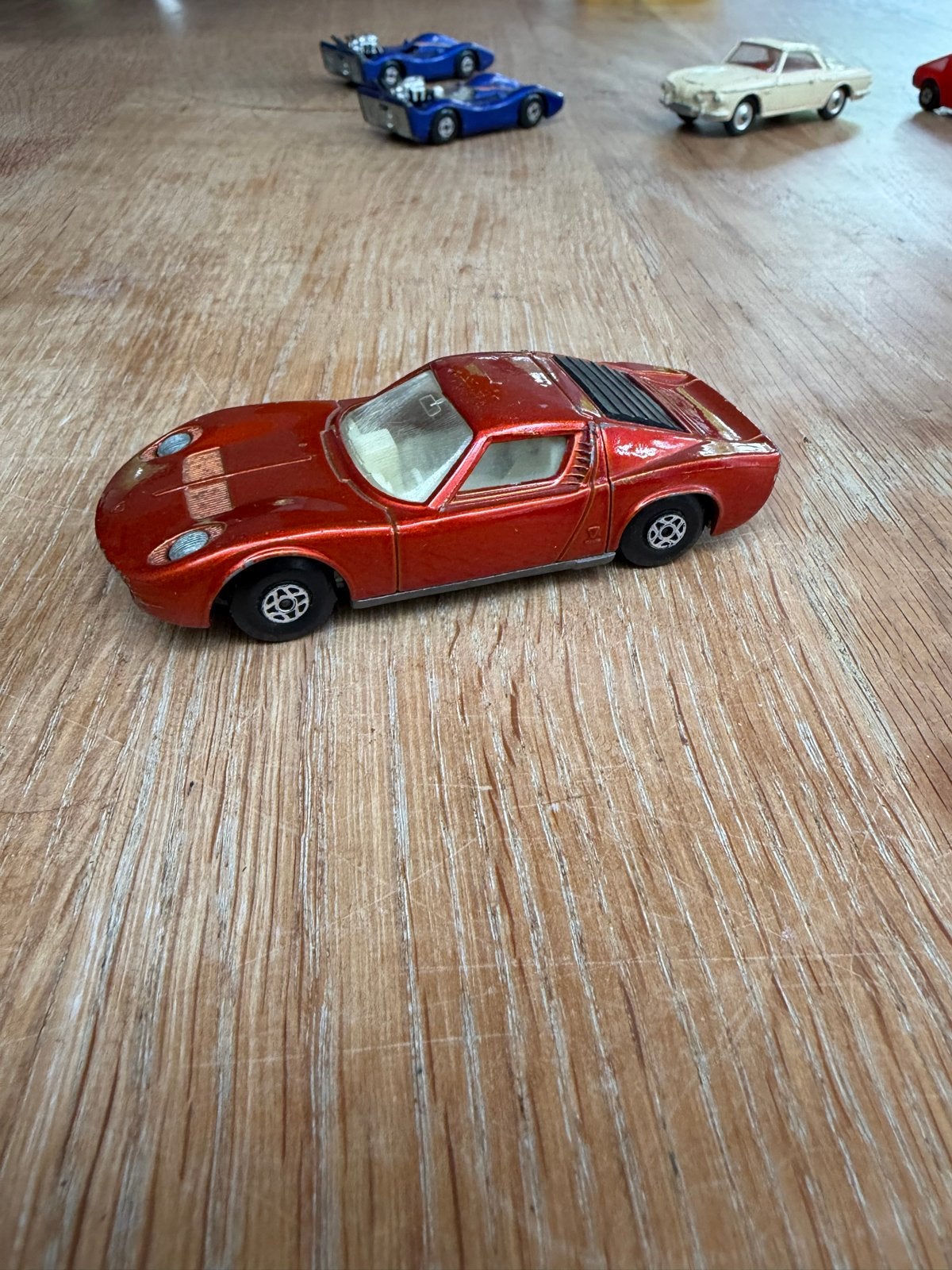 Matchbox Speedkings Miura K-24 Lamborghini Miura 1970, Overige merken, Gebruikt, Auto, 1:32 tot 1:50