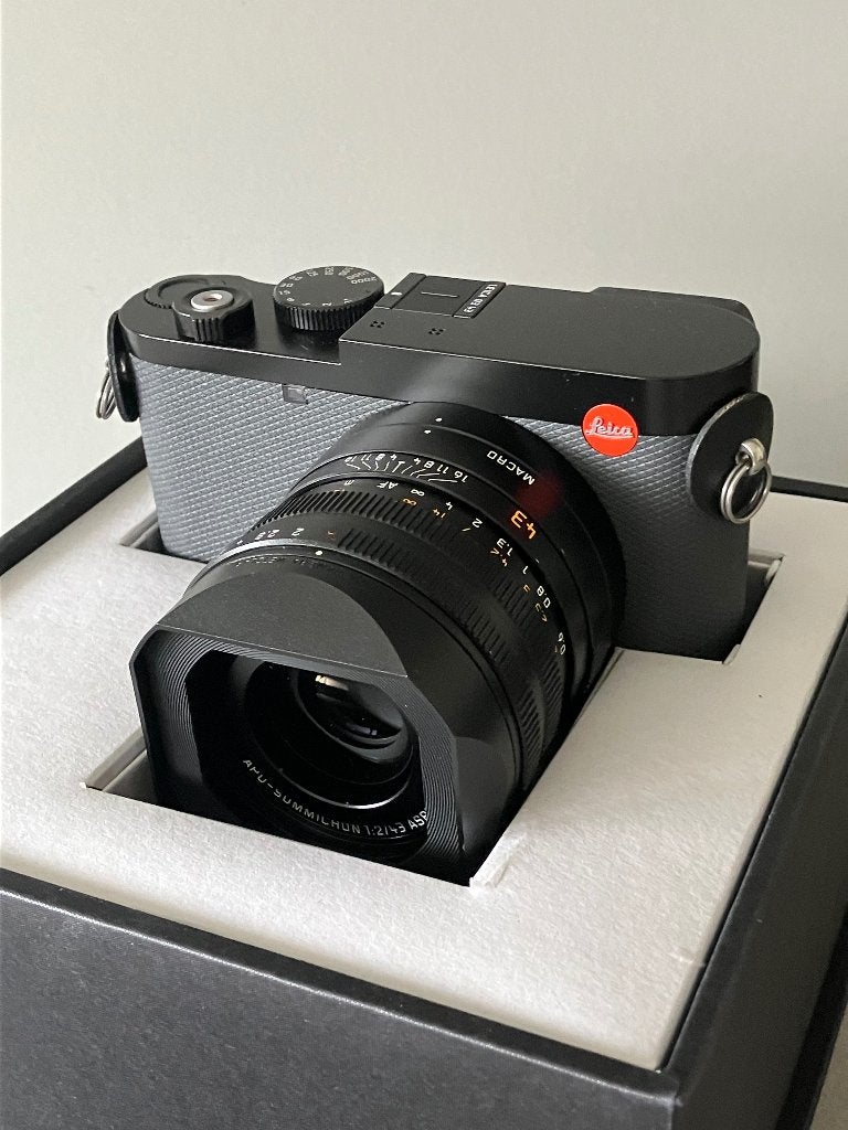 Leica Q3 43 vrijwel nieuwstaat Wetzlar-documentatie aanwezig, Ophalen, Leica, Zo goed als nieuw, Compactcamera