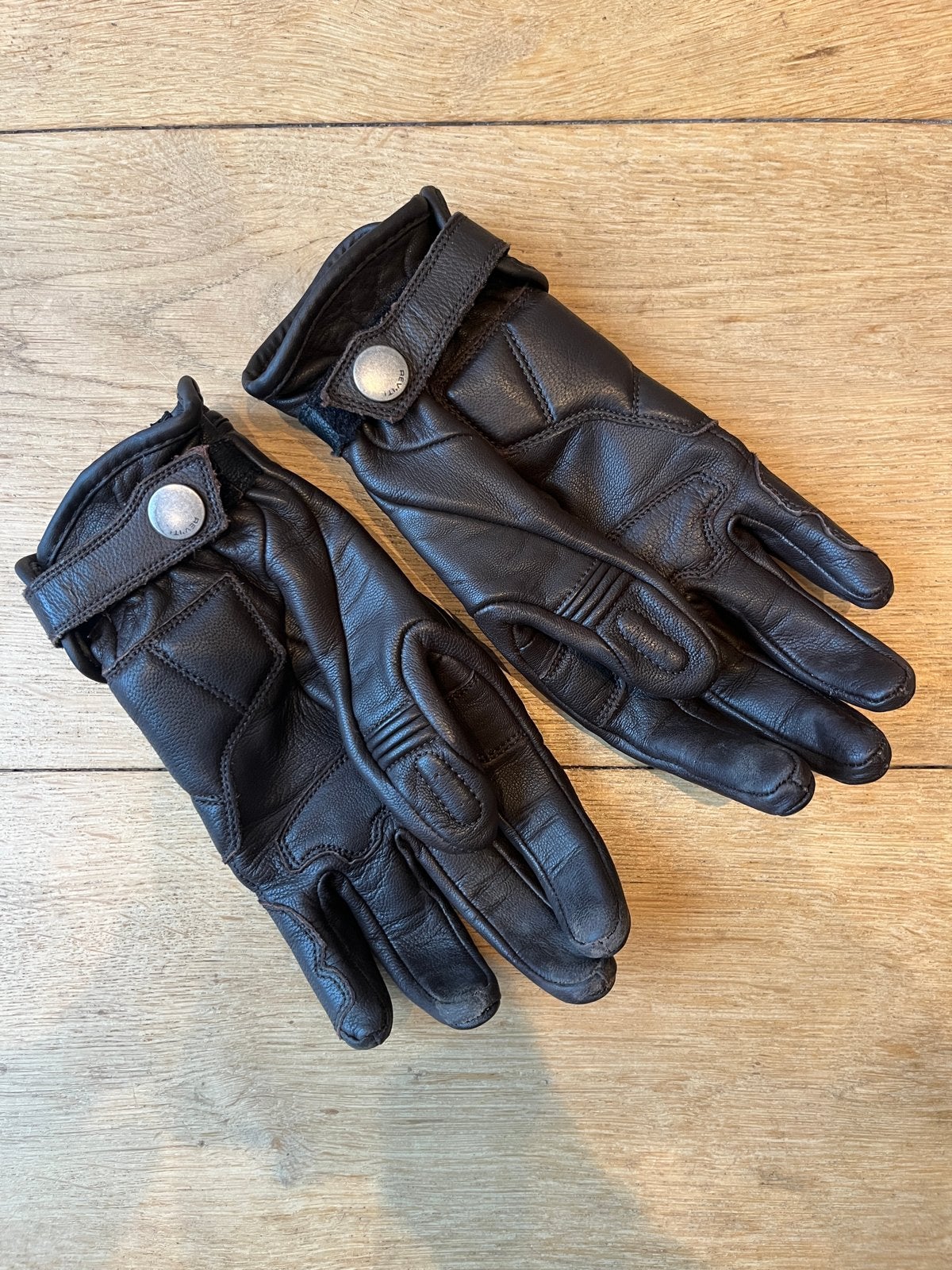 REV'IT! Bastille Dames Bruine Motorhandschoenen maat S, Motoren, Ophalen of Verzenden, Tweedehands, Dames, Handschoenen