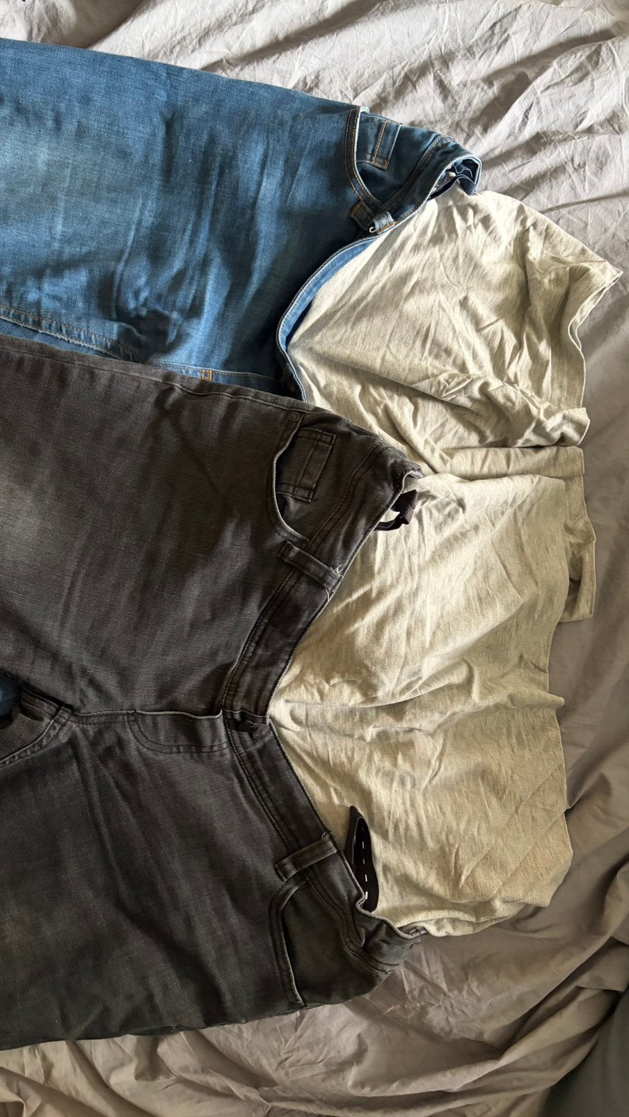Prenatal zwangerschapsspijkerbroek jeans maat 33, Blauw, Maat 46/48 (XL) of groter, Ophalen of Verzenden, Gedragen