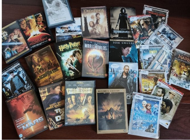 Dvd films, Alle leeftijden, Ophalen, Zo goed als nieuw, Overige genres