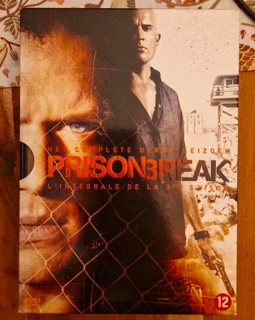 Prison Break Seizoen 3 - DVD Boxset, Boxset, Actie, Ophalen of Verzenden, Zo goed als nieuw
