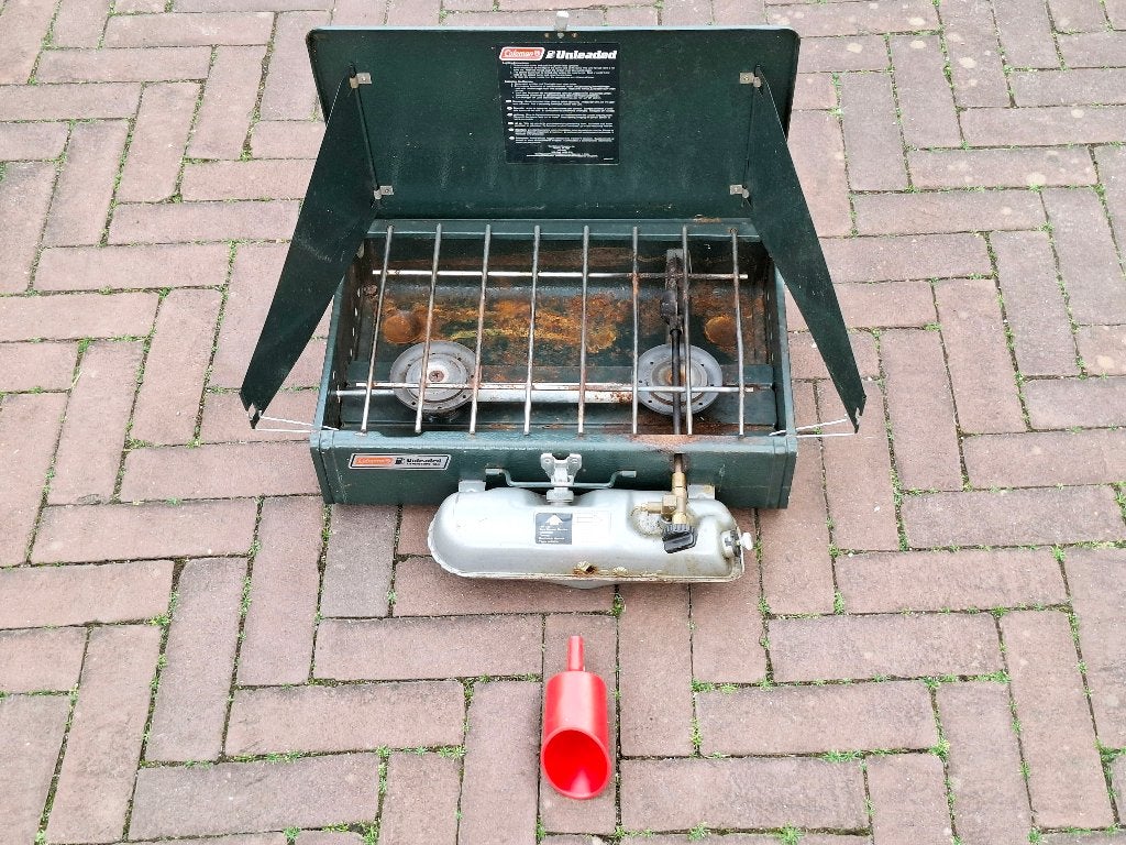 Coleman Campstove 424, Ophalen, Gebruikt