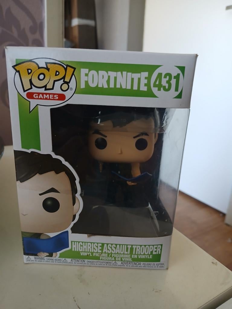 Funko Pop! Fortnite Highrise Assault Trooper #431 Nieuw, Ophalen of Verzenden, Nieuw