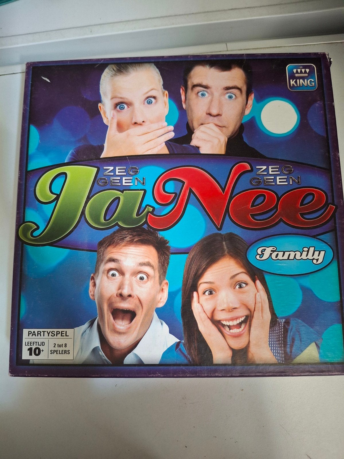 Geen Ja Geen Nee Family - Partyspel, Vijf spelers of meer, Ophalen of Verzenden, Zo goed als nieuw, KING