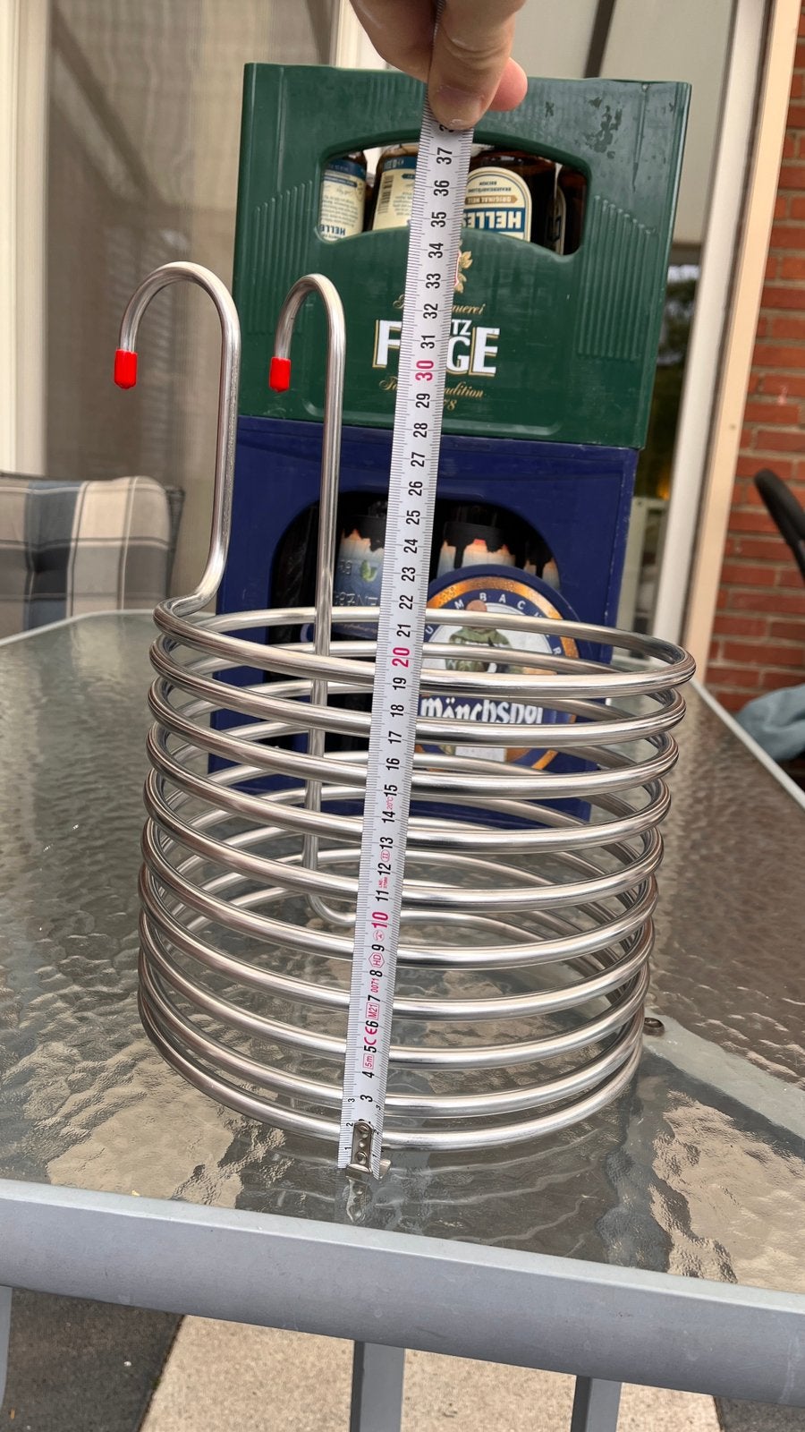 Wort chiller, Ophalen of Verzenden, Zo goed als nieuw