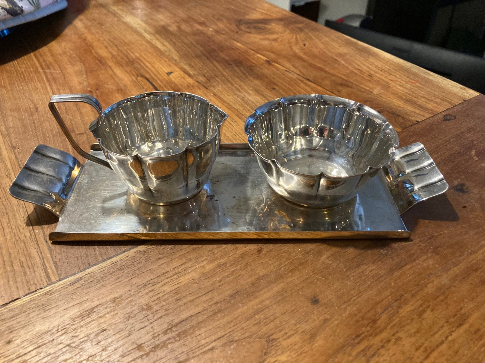 Georg Nilsson plated roomstel jaren 30, Ophalen of Verzenden