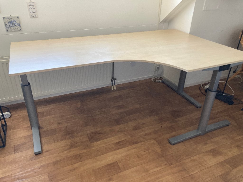 Gispen TM Cockpit bureautafel, Ophalen, Gispen, Hoekbureau, Zo goed als nieuw