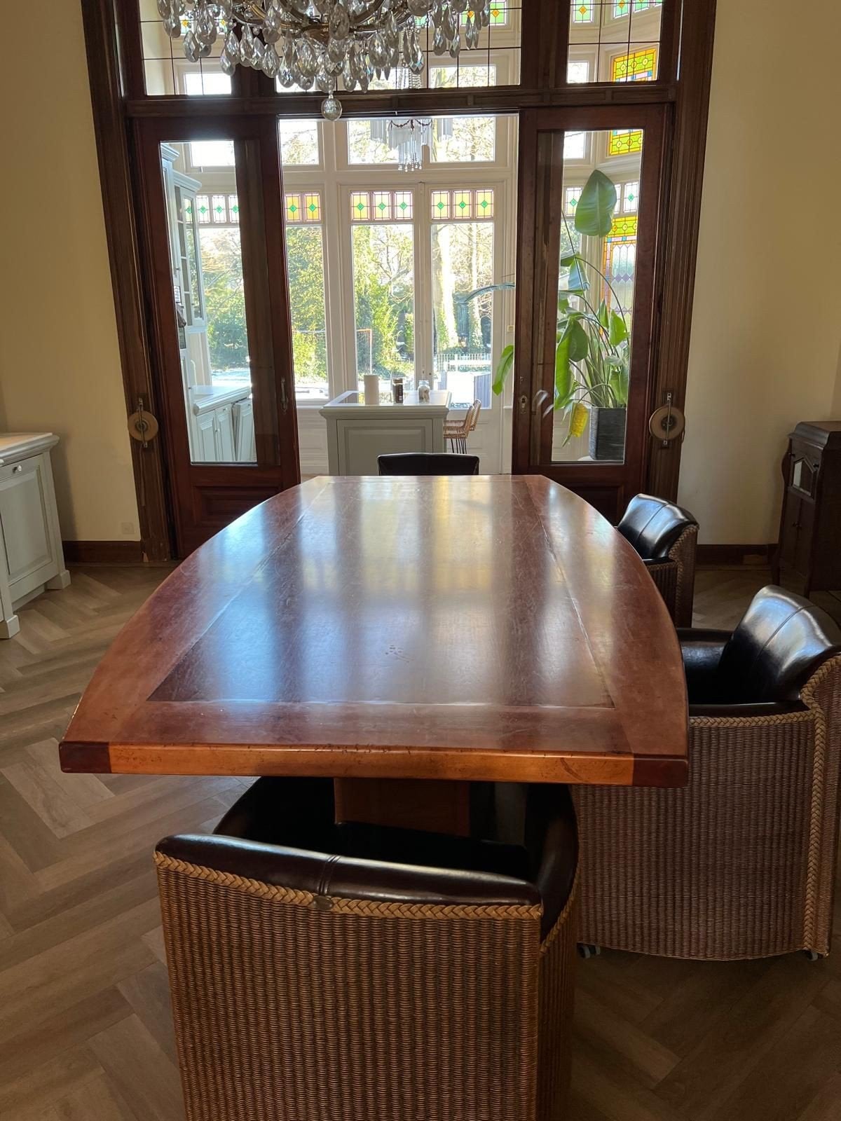 Grote Antieke Eettafel - 3m x 1.5m - Mooie Staat, Antiek en Kunst, Ophalen