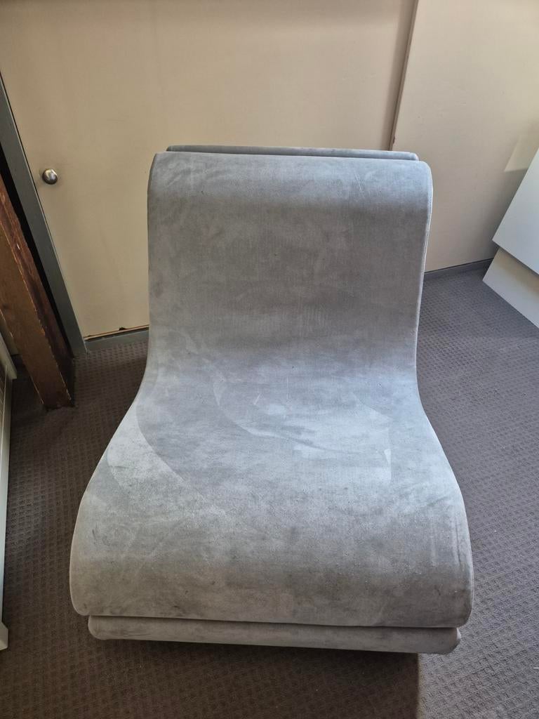 Grijze Leolux stoel - Comfortabel en stijlvol, Modern, Comfortabel, Gebruikt, Ophalen of Verzenden, Eén