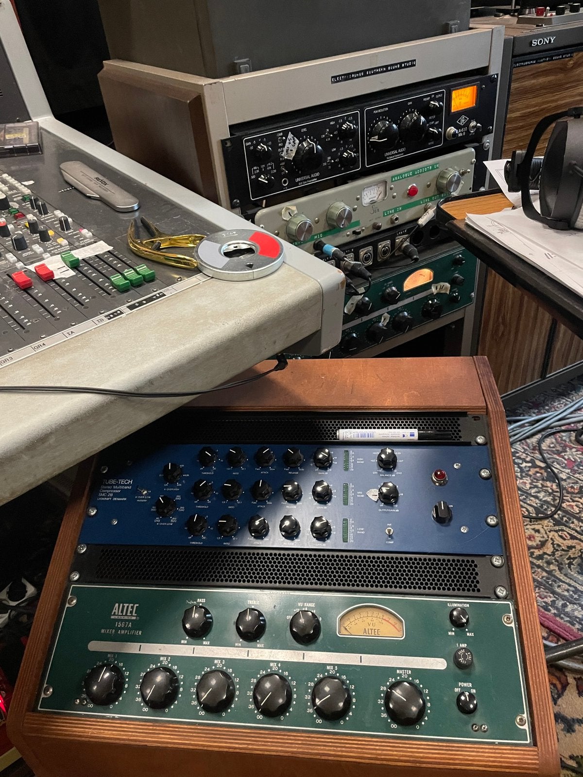 Tube Tech SMC2b stereo multiband compressor, Ophalen of Verzenden, Zo goed als nieuw, Audio