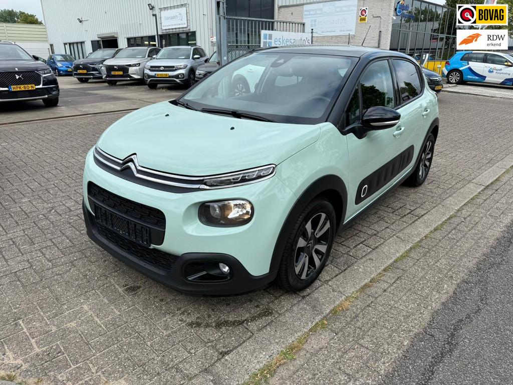 Citroen C3 1.2 PureTech S&S Feel Panodak, Navi Dealer auto, Auto's, Citroën, Bedrijf, Te koop, C3, ABS, Airbags, Airconditioning