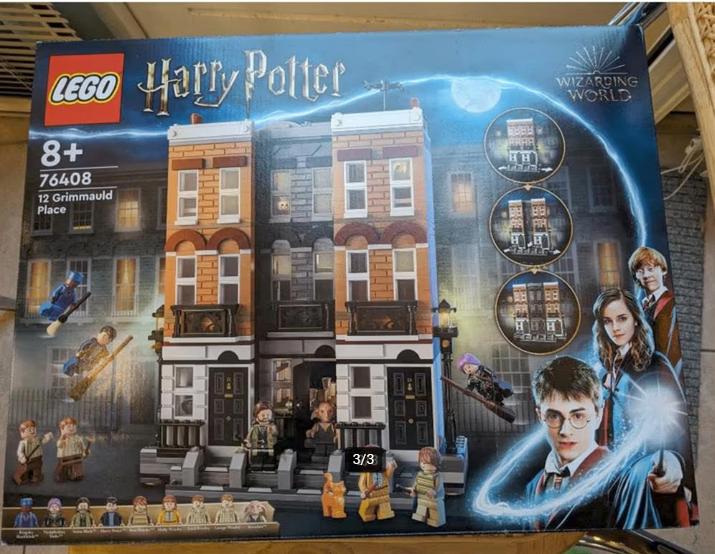 Lego HP 76408 Grimboudplein nw Grimmauld place sealed, Lego, Ophalen of Verzenden, Complete set, Ongeopend/sealed