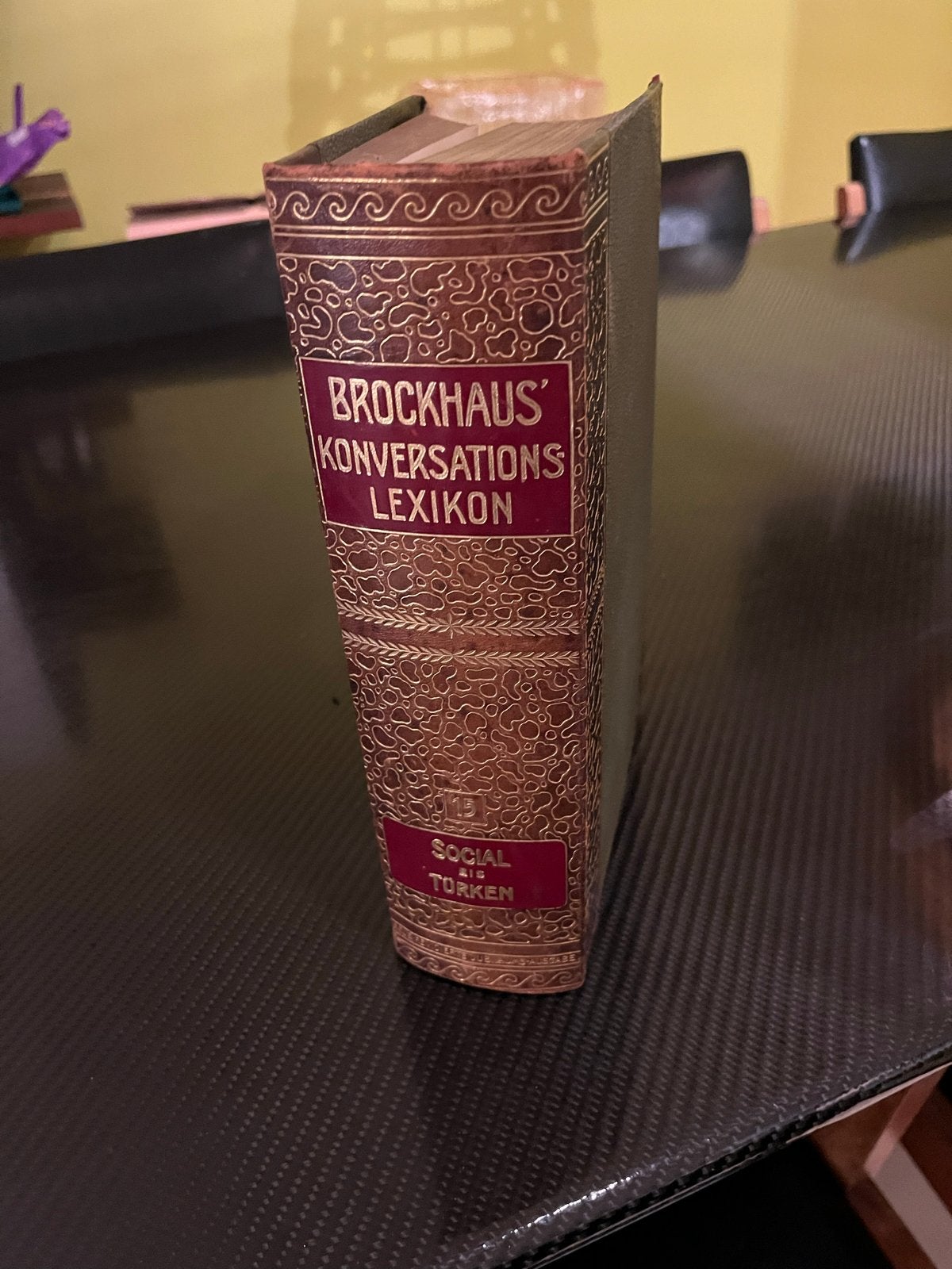 Brockhaus' Konversations-Lexikon - Complete Set (1908), Ophalen, Gelezen