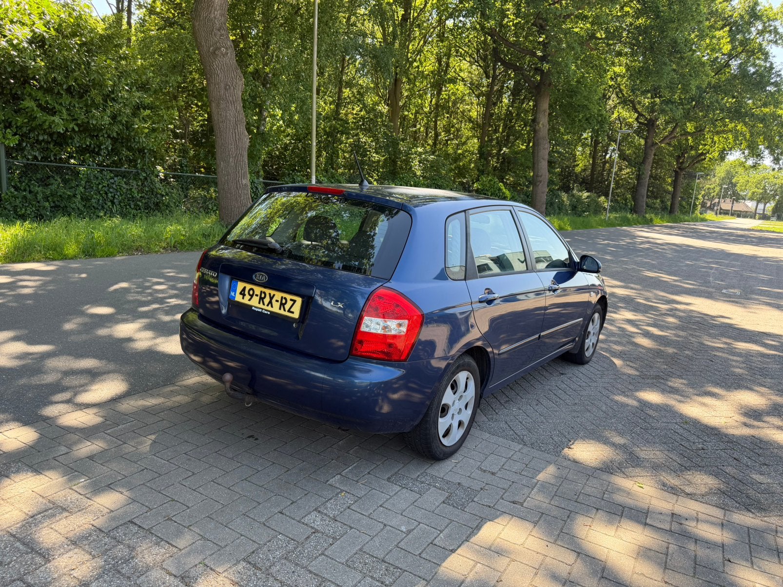 Kia Cerato 1.6 5DR 2006 Blauw, Auto's, Kia, Bedrijf, Cerato, Benzine, C, Hatchback, Handgeschakeld, Origineel Nederlands, Blauw