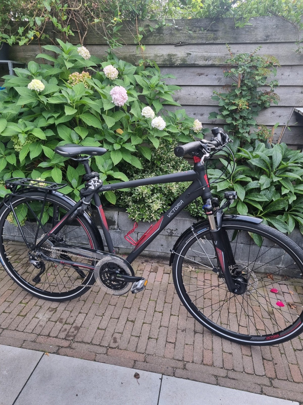 trekking, hybride, deore xt victoria 30 versnellingen, Fietsen en Brommers, Fietsen | Heren | Sportfietsen en Toerfietsen, 28 inch