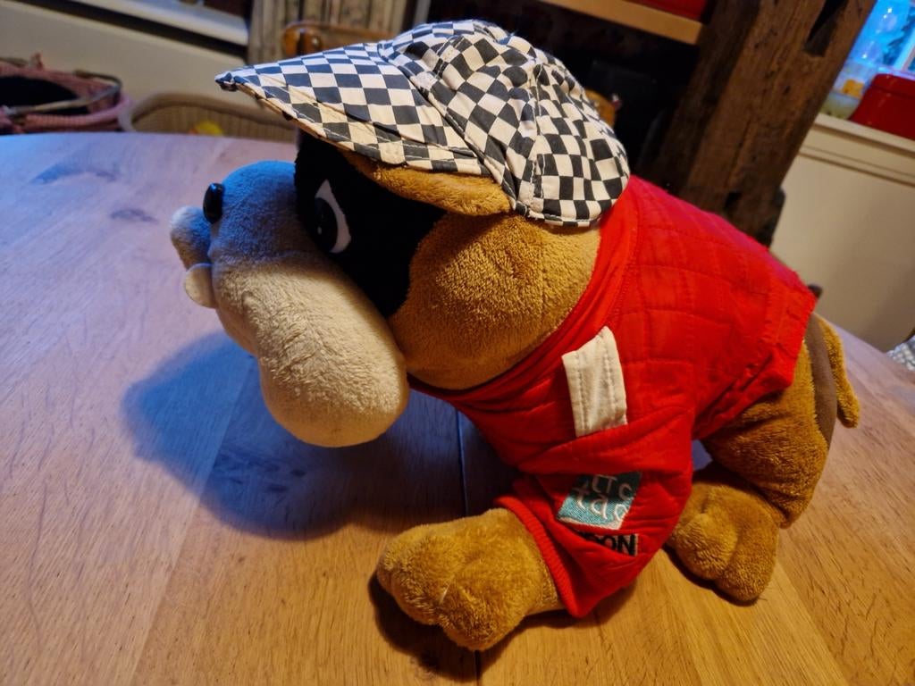 STOERE ENGELSE BULLDOG PLUCHE, Ophalen of Verzenden, Overige typen