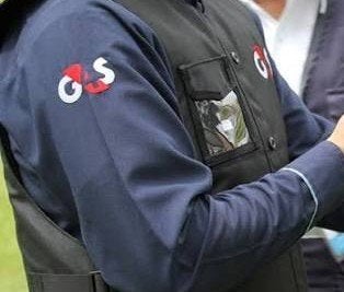 G4S werkblouse lange mouwen, Verzenden, Nieuw, Blauw, Halswijdte 39/40 (M)