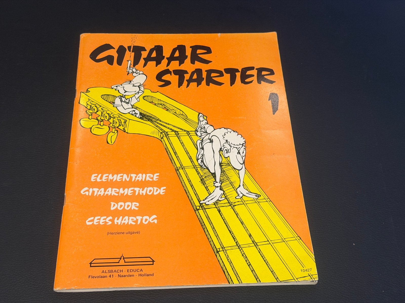 Gitaar Starter - Elementaire Gitaarmethode Cees Hartog, Muziek en Instrumenten, Bladmuziek, Les of Cursus, Ophalen of Verzenden