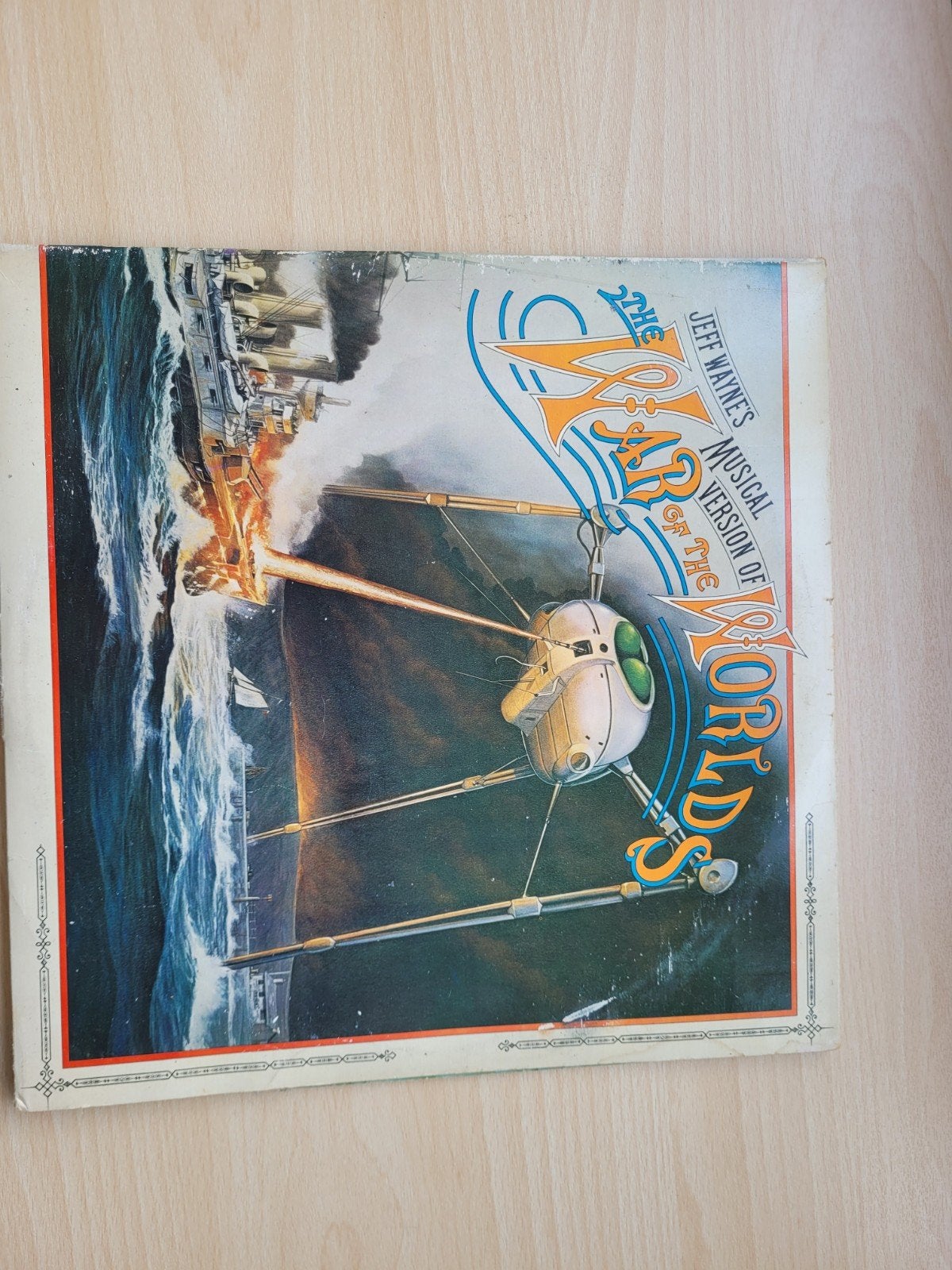 jeff wayne's war of the worlds, musical version, Ophalen, Zo goed als nieuw, 12 inch, Poprock