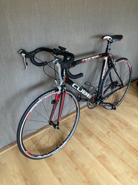Te koop Cube Agree GTC carbon 58 cm, Fietsen en Brommers, Fietsen | Racefietsen, Gebruikt, Carbon, Heren, 15 tot 20 versnellingen