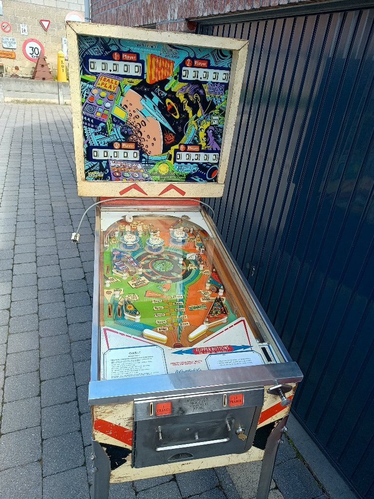 Gottlieb Orbit 1971, Verzamelen, Automaten | Flipperkasten, Ophalen, Gebruikt, Mechanisch, Gottlieb