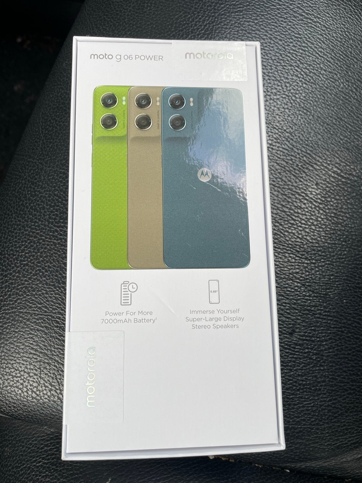 Nieuwe Motorola Moto G06 Power - Ongeopend, Telecommunicatie, Ophalen, Overige modellen, Overige kleuren, Touchscreen