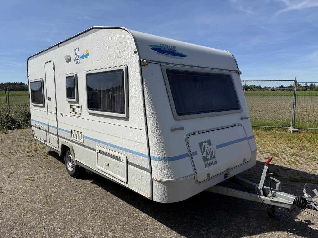 Knaus Azur met mover, Caravans en Kamperen, Overige typen, Rondzit, Bedrijf, 750 - 1000 kg