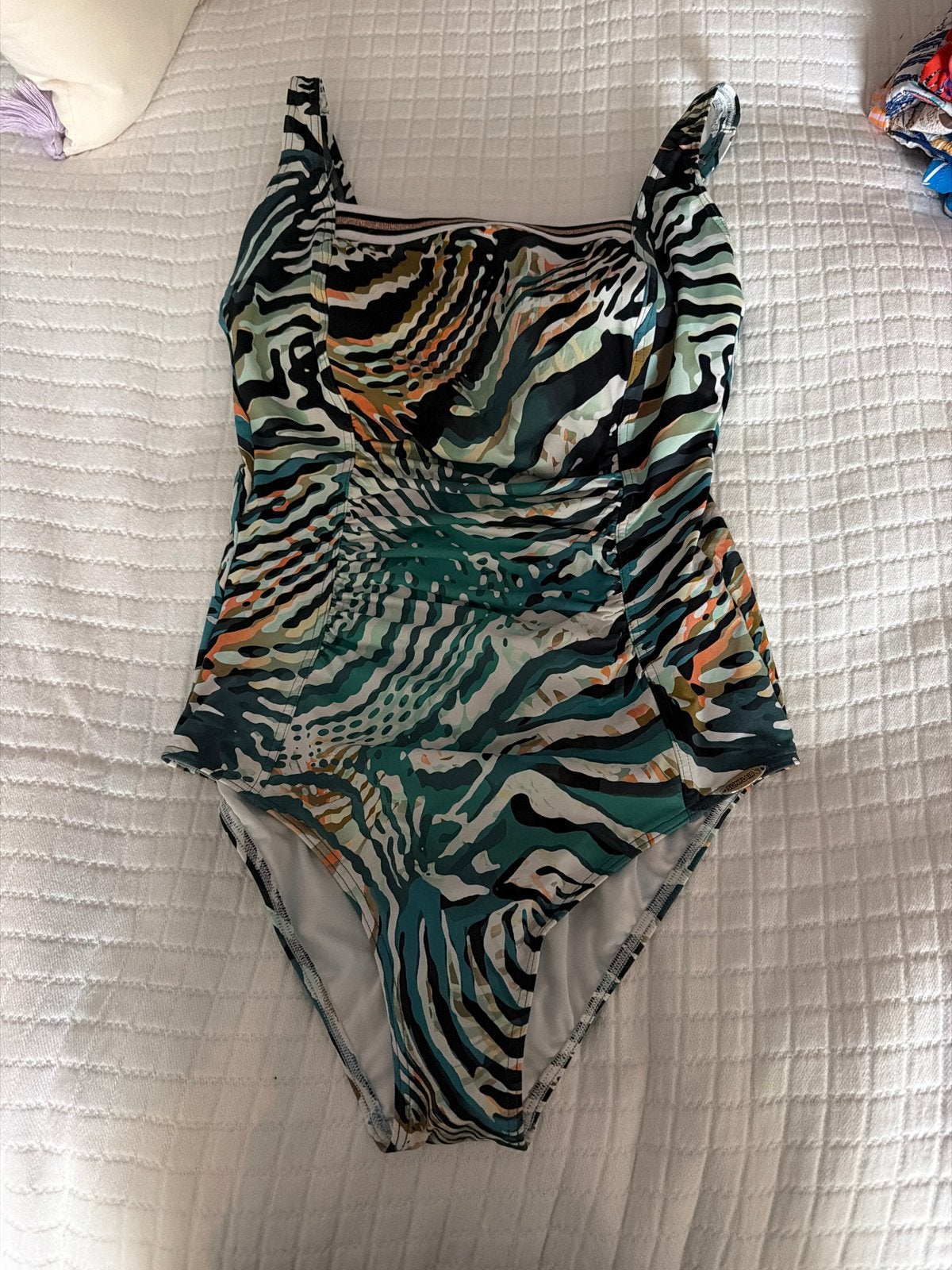 Sunflair Badpak B-cup Maat 42 met Zebraprint, Ophalen of Verzenden, Zo goed als nieuw, Overige kleuren, Badpak