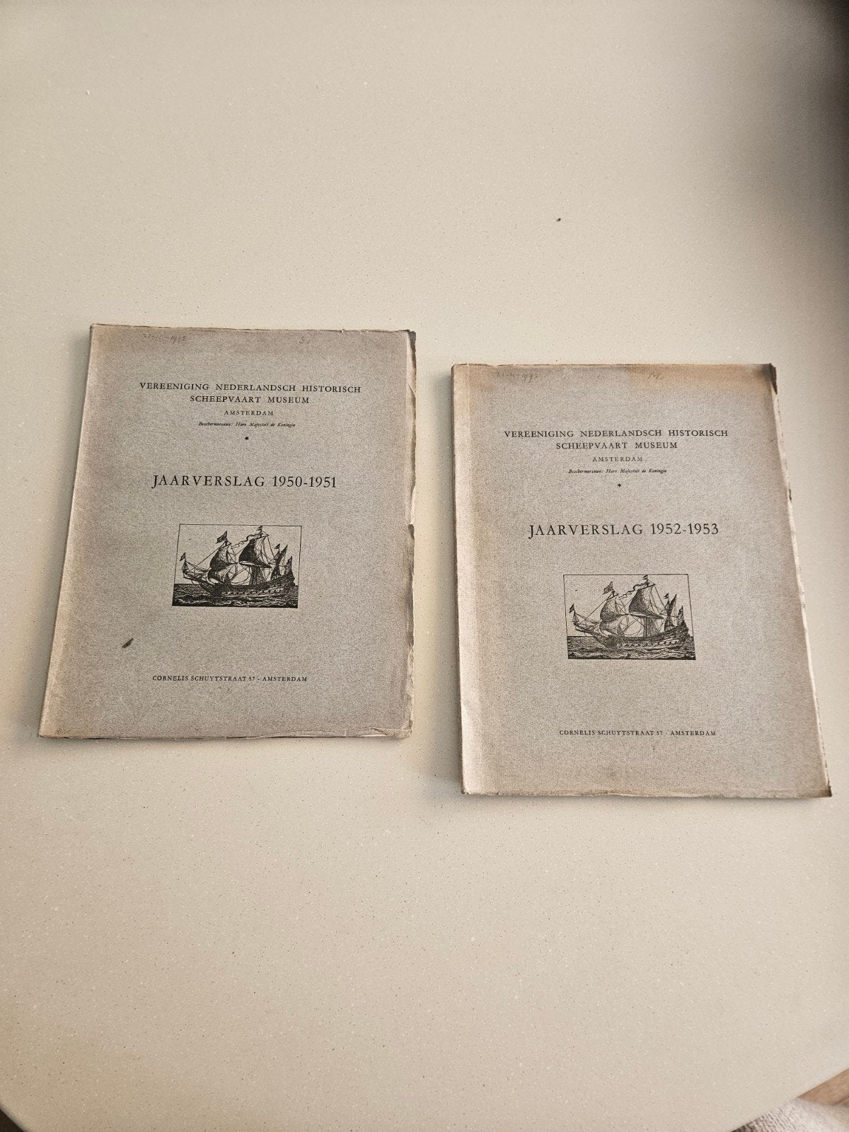 Vereenniging Nederlandsch Historisch scheepvaart museum 1950, Boeken, Ophalen of Verzenden, Gelezen