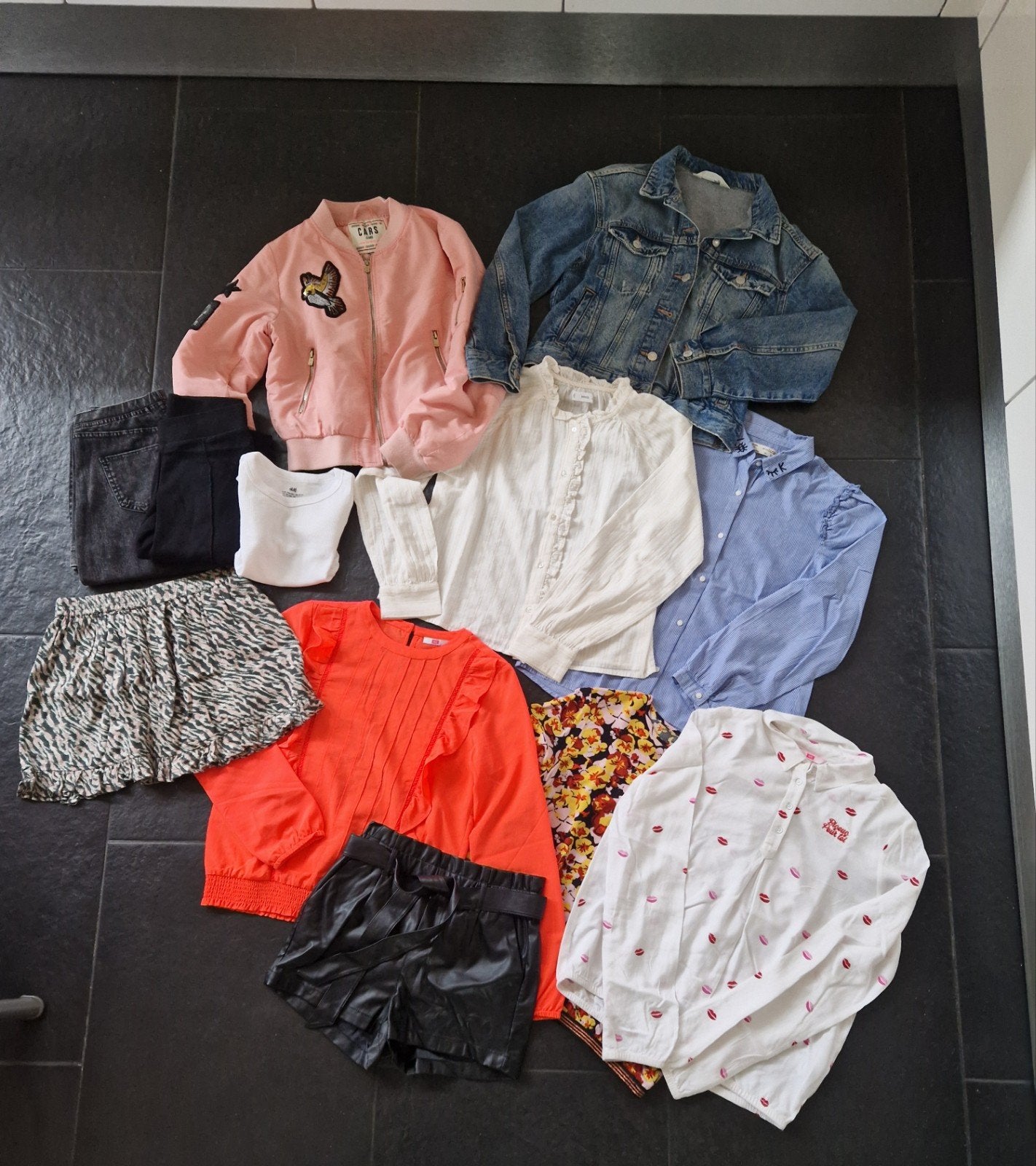 Pakket Meisjes kleding | Voorjaar/Zomer | Maat 152, Ophalen, Zo goed als nieuw, Maat 152