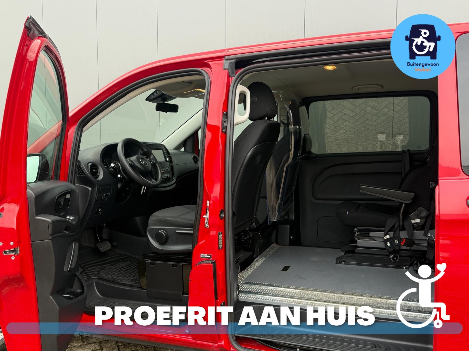 Mercedes-Benz Vito Tourer 2020 Luxe rolstoelbus (Airco) Auto, Automaat, 15 km/l, Gebruikt, 4 cilinders