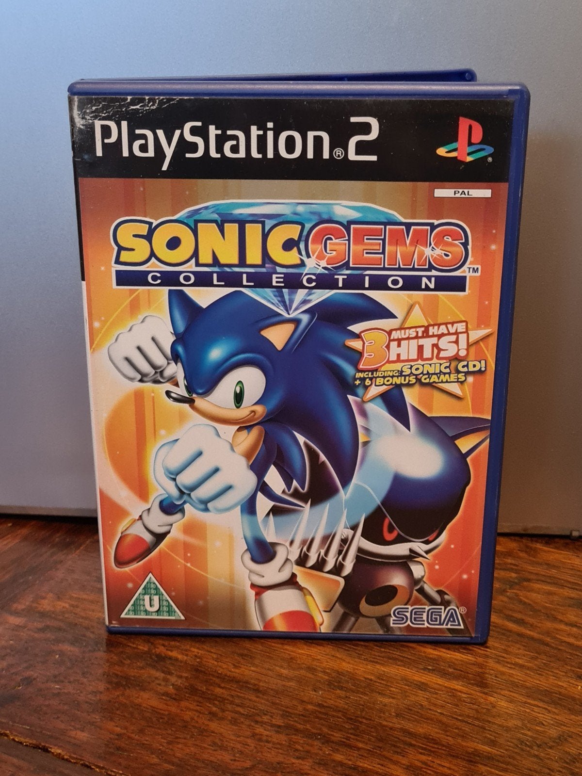 Sonic Gems Collection - PlayStation 2 (PS2), Gebruikt, 1 speler, Ophalen of Verzenden, Vanaf 3 jaar