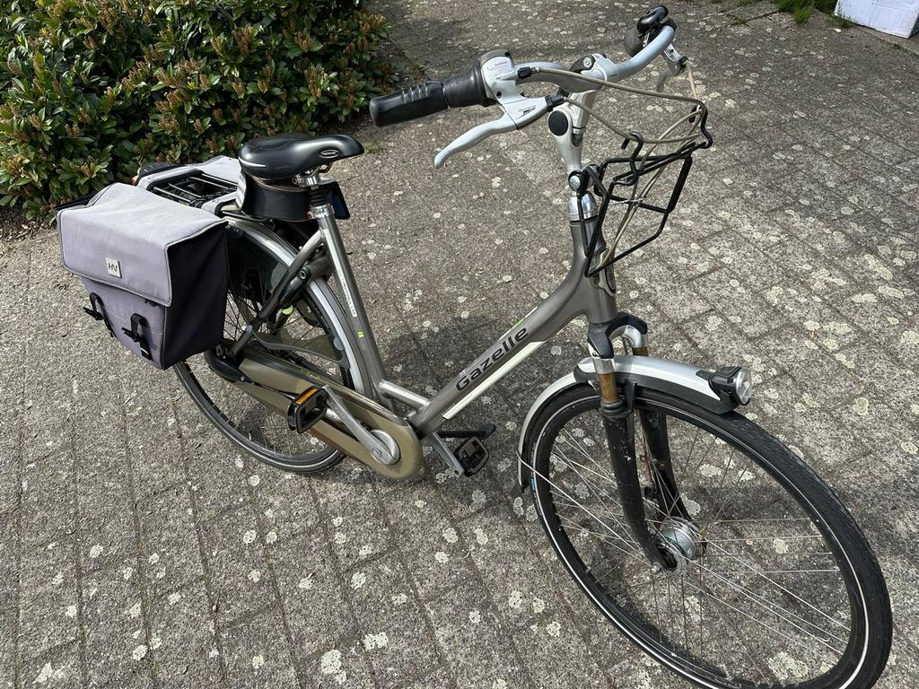 Gazelle Montreux Limited Edition fiets met fietstassen, Velgrem, Versnellingen, Ophalen of Verzenden, Gazelle