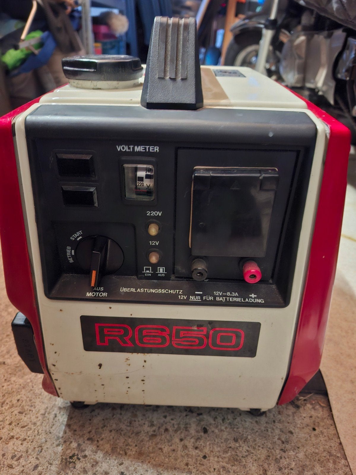 Endress Robin R650 Stroomgenerator - Benzine, Ophalen, Gebruikt, Minder dan 5 kVA, Benzine