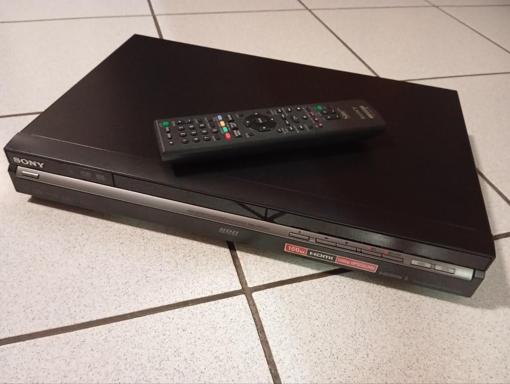 Sony RDR-HX750 DVD-Recorder & HDD (160GB) – HDMI., Ophalen of Verzenden, Gebruikt, Harddiskrecorder