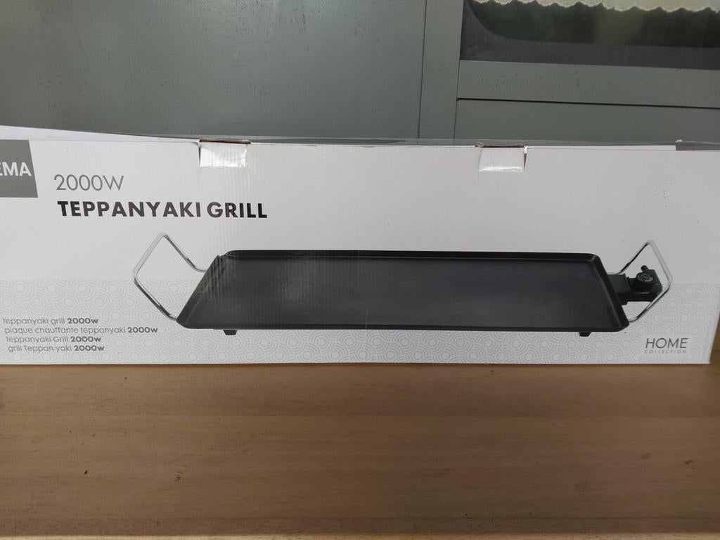 Teppanyaki Grill 2000W, Ophalen, Nieuw, Tafelgrill