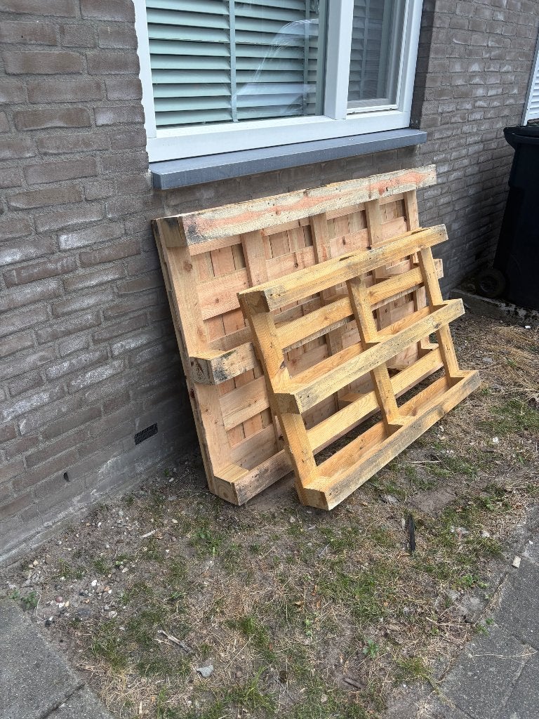 Gratis Pallets - Direct af te halen, Ophalen, Gebruikt, 25 tot 50 mm, Pallet