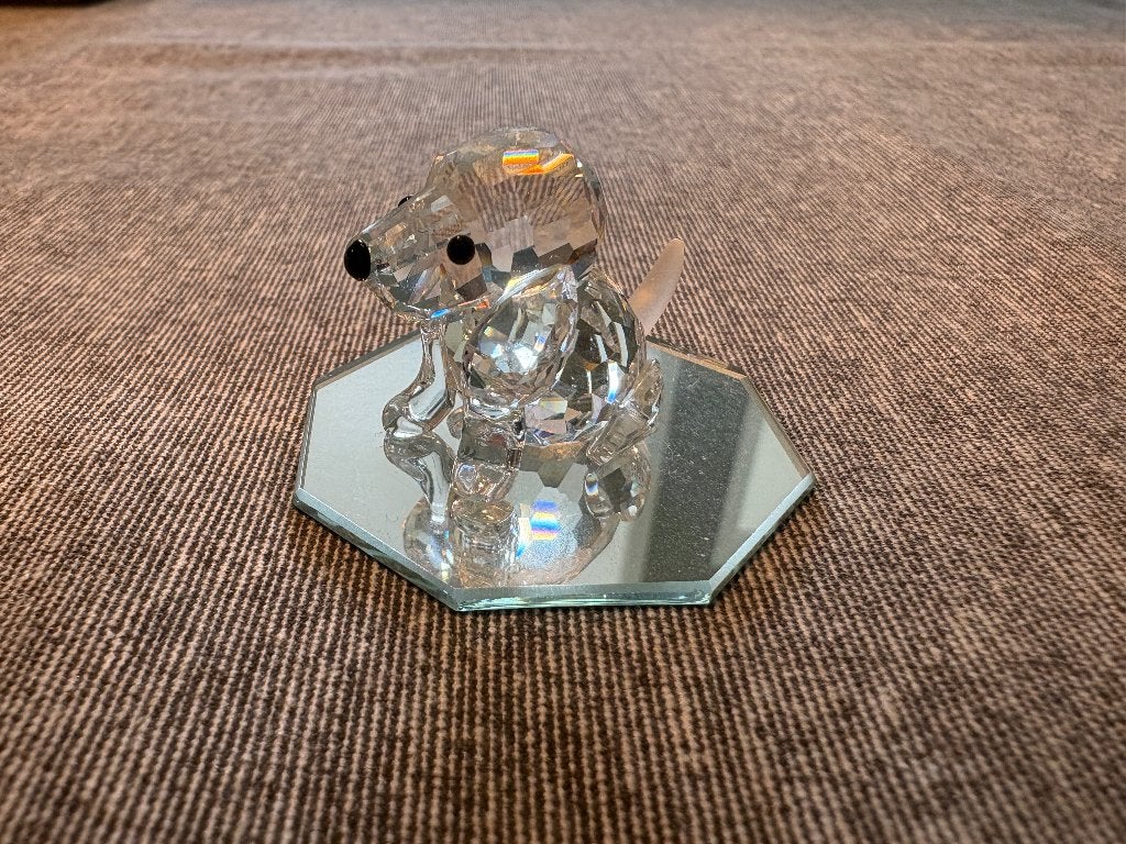 Swarovski Beagle, Verzamelen, Ophalen, Zo goed als nieuw, Figuurtje